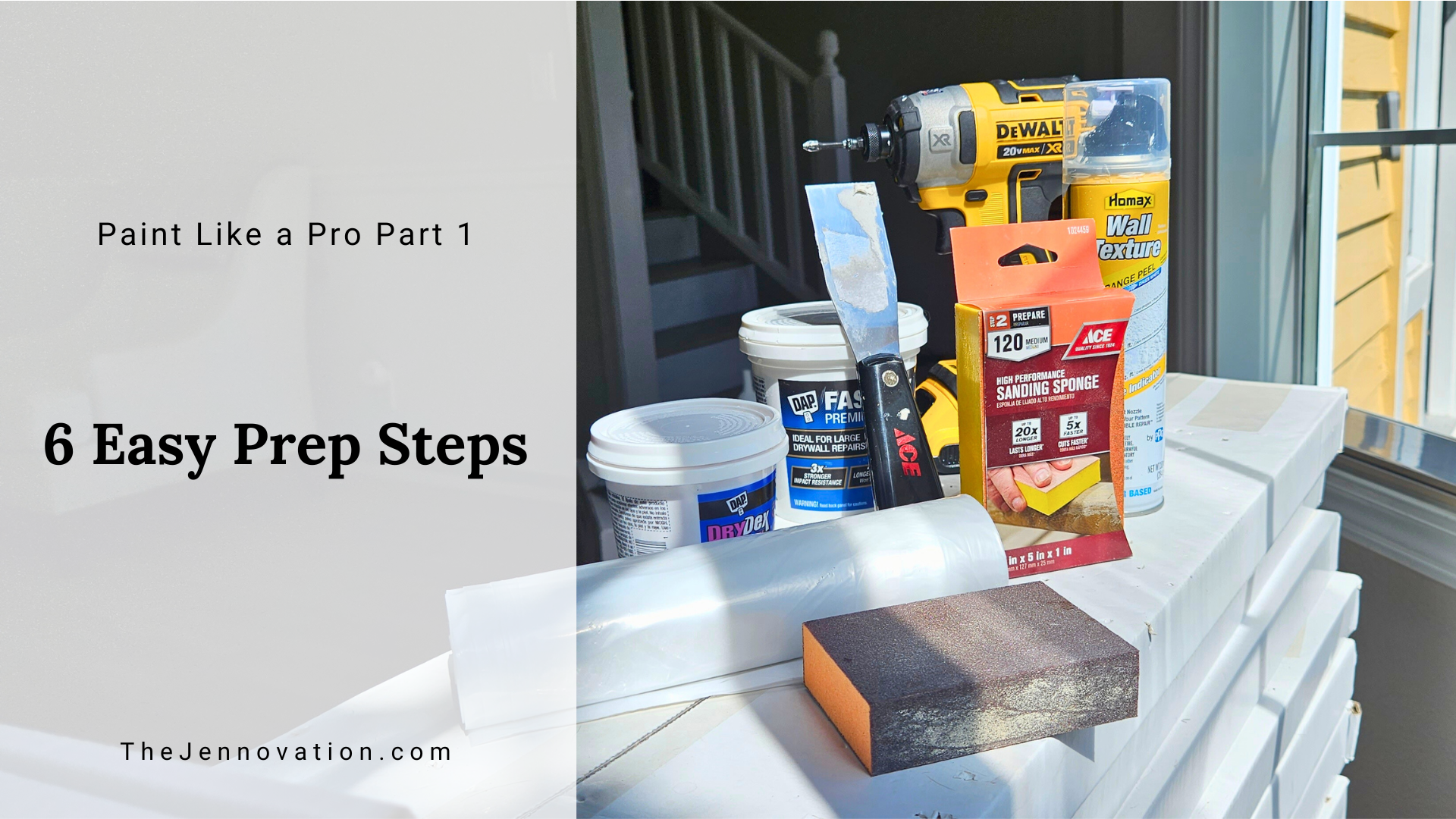 6 Easy Paint Prep Steps Feature Image